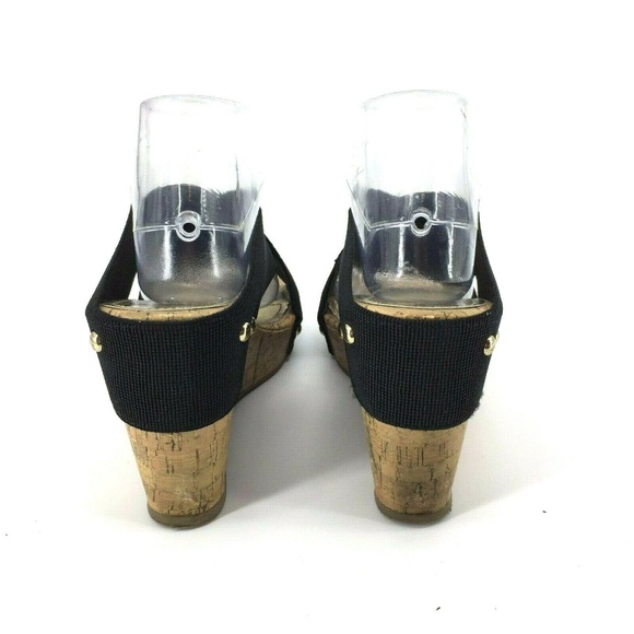 Madden Girl Nautic Cork Wedge Slide Size 8.5 - Picture 3 of 8